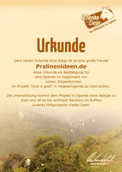 Schenke eine Ziege Schenke eine Ziege