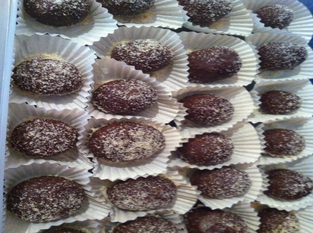 Eierlikör-Nuss-Pralinen