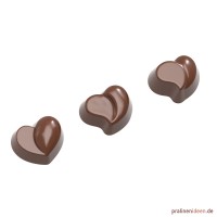 Pralinenform 3 Herzen (CW1576)