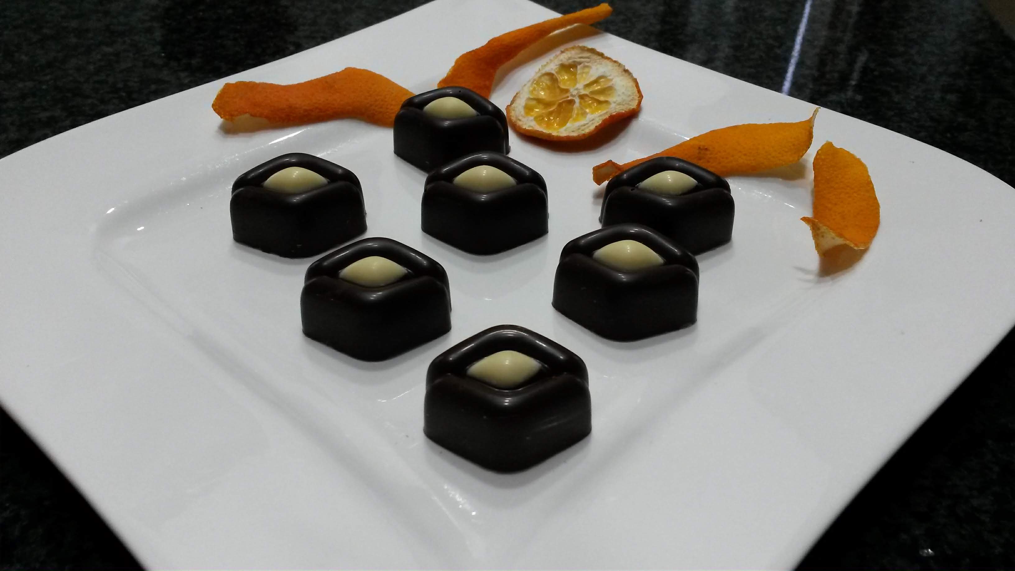 Orangen-Pralinen mit Grand Marnier