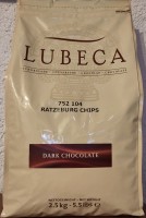 2,5kg Lubeca Kuvertüre Ratzeburg ZB 70% Originalabpackung