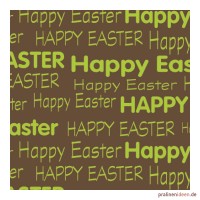 Kleine Transferfolie Happy Easter