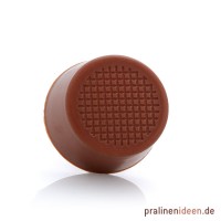 Rundschale offen Vollmilch, 1 Lage mit 63 Stück Rundschale offen Vollmilch, 1 Lage mit 63 Stück