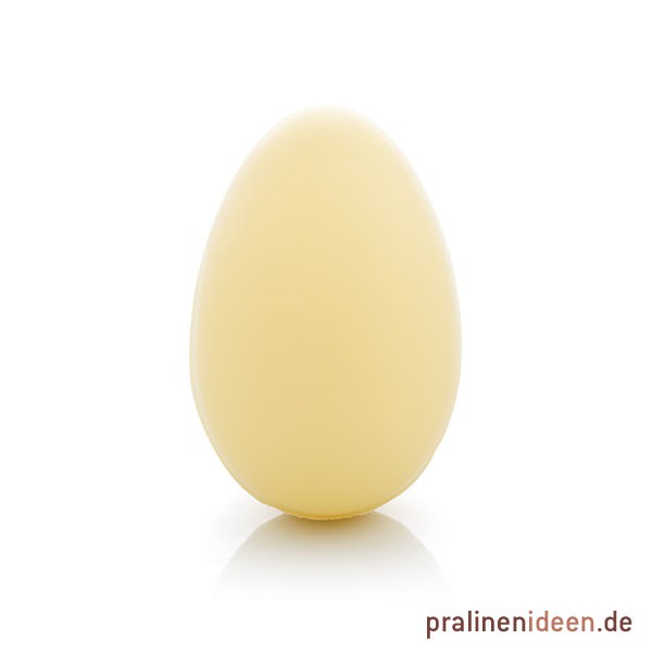 Medium-Ei weiße Schokolade, 1 Lage mit 45 Stück