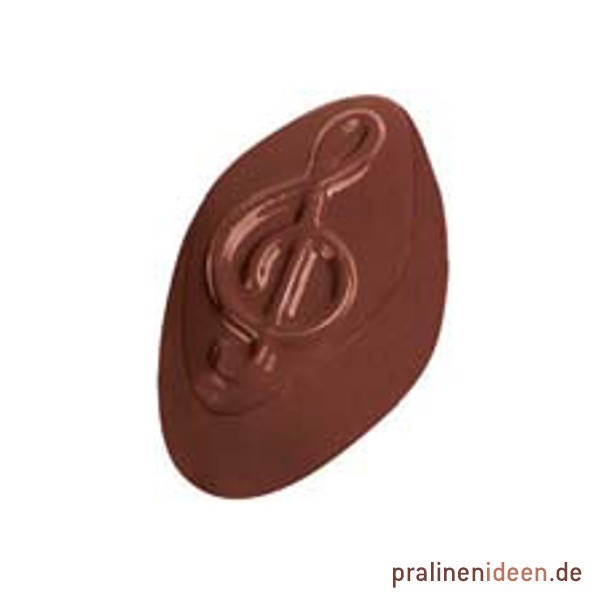 Pralinenform Notenschlüssel (C182)