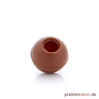 Mini-Pralinenhohlkugeln Vollmilch, 1 Lage mit 108 Stück Mini-Pralinenhohlkugeln Vollmilch, 1 Lage mit 108 Stück