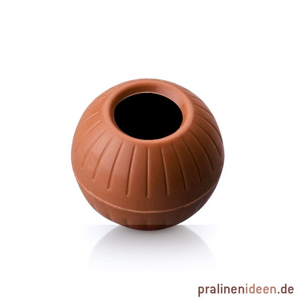 Maxi-Pralinenhohlkugeln Vollmilch, 1 Lage mit 54 Stück