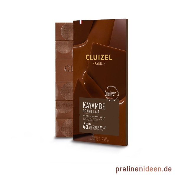 70g Tafel Cluizel Kayambe Grand Lait