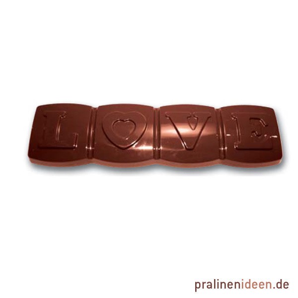 Riegel Gießform LOVE (14509)