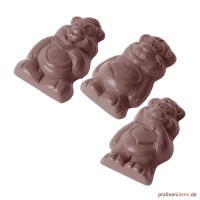 Pralinenform Bärchen mit Herz (CW1518)