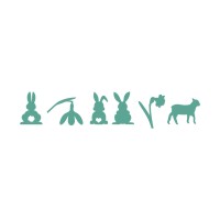 Sticker gemischte Ostermotive