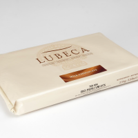 2,5kg Block Lubeca Kuvertüre Peru VM 41% Originalabpackung