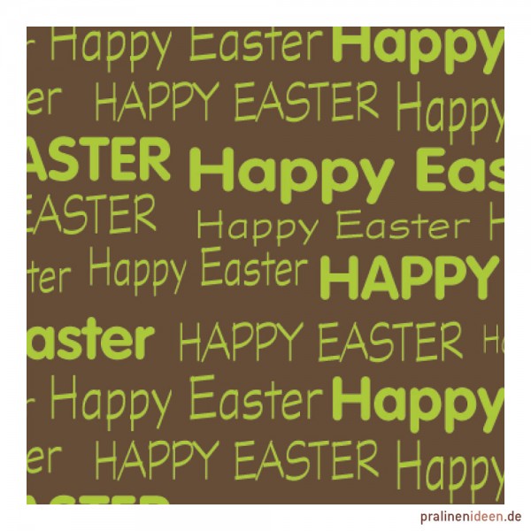 Kleine Transferfolie Happy Easter