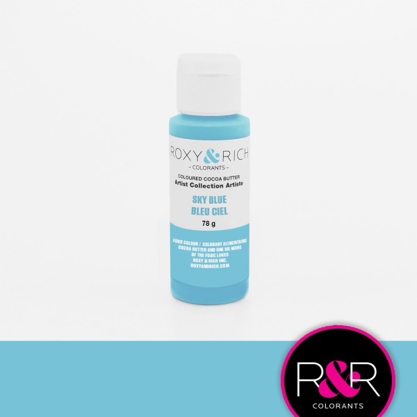 78g Kakaobutterfarbe Sky Blue Artist NEW