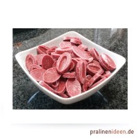 500g Valrhona-Kuvertüre Inspiration Fraise Erdbeer