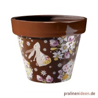 Transferfolie für Gießform Blumentopf Osterhase