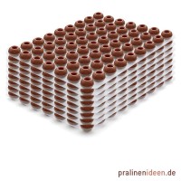 8 Lagen Pralinenhohlkugeln Vollmilch je 63 Stück