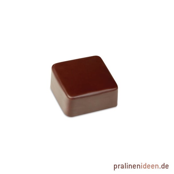 Pralinenform matt Quadrat ohne Vertiefung (PC112)