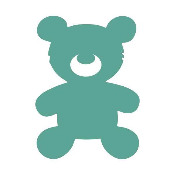Sticker Teddybär