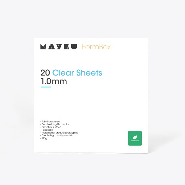Mayku FormBox Clear Sheet 1,0mm