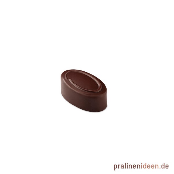 Pralinenform matt oval Ring (PC109)