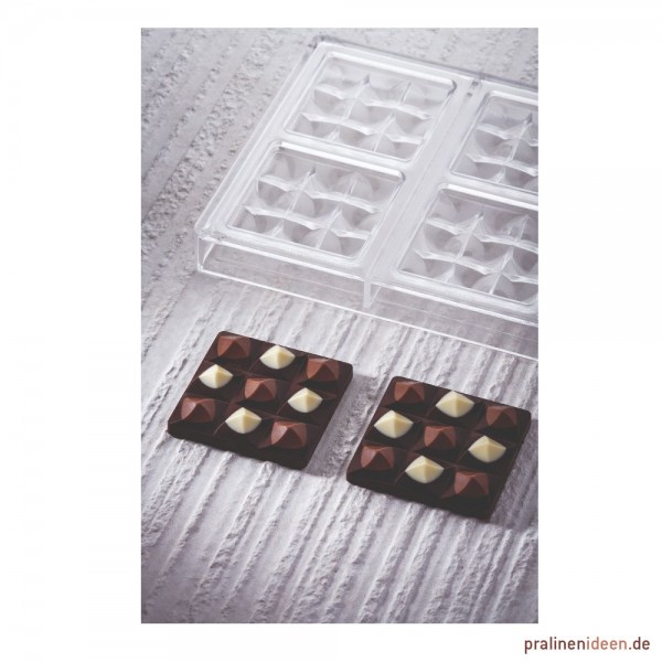 Schokoladentafel-Form Mini Moulin (PC5014)