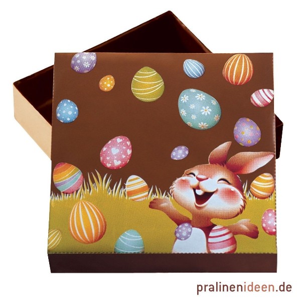 Transferfolie für Gießform Schachtel Osterhase