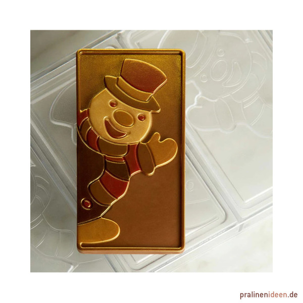 Schokoladentafel-Form XMas Snowman (PC5067)