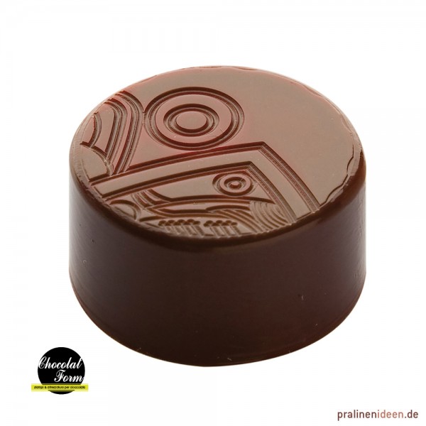 Pralinenform Azteken rund (CF0301)