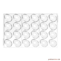 Pralinenform Silikomart Halbei 40mm